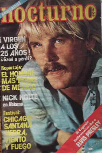 NOCTURNO (Mex) magazine side cover Issue 350  1977