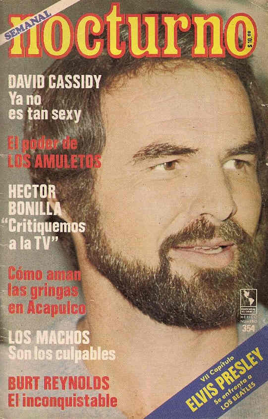 NOCTURNO (Mex) magazine side cover Issue 354  1977