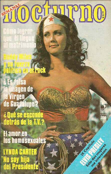 NOCTURNO (Mex) magazine side cover Issue 356  1977