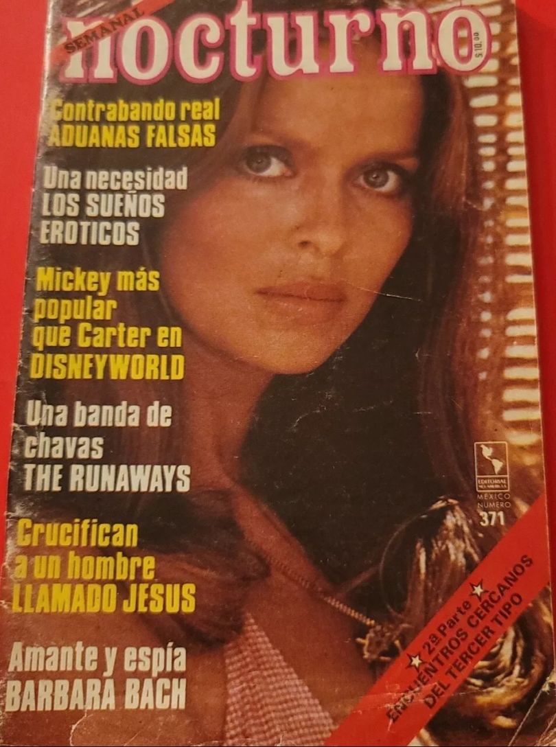 NOCTURNO (Mex) magazine side cover Issue 371   1978