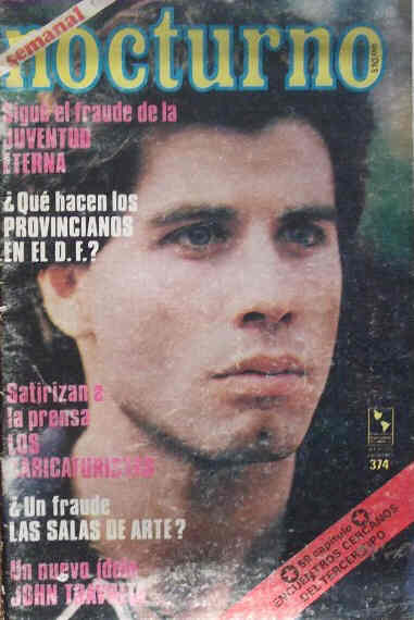 NOCTURNO (Mex) magazine side cover Issue 374  1978