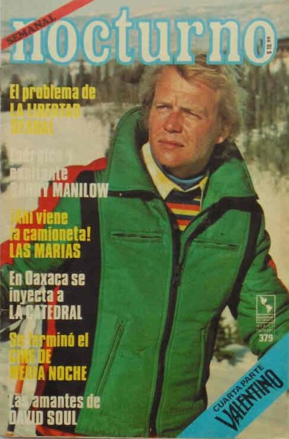 NOCTURNO (Mex) magazine side cover Issue 379 17 May 1978