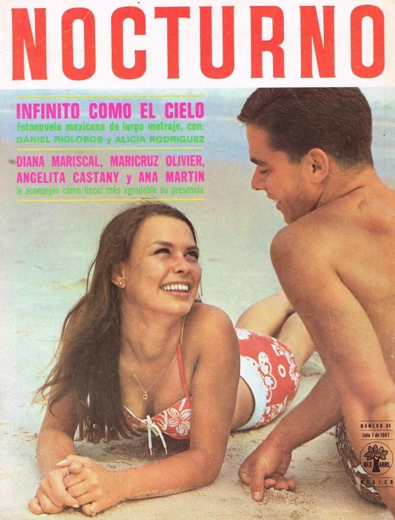 NOCTURNO (Mex) magazine side cover Issue 84 7 July 1967