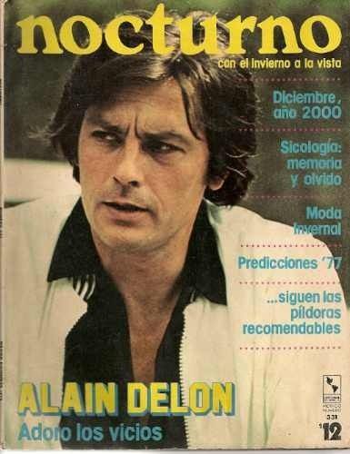 NOCTURNO (Mex) magazine side cover 20 December 1976
