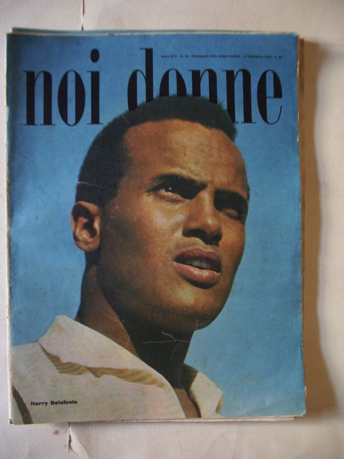 NOI DONNE magazine side cover Issue 36 13 September 1959