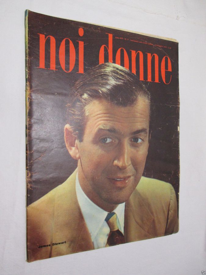 NOI DONNE magazine side cover Issue 37 20 September 1959