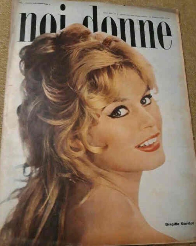 NOI DONNE magazine side cover Issue 6 22 February 1959