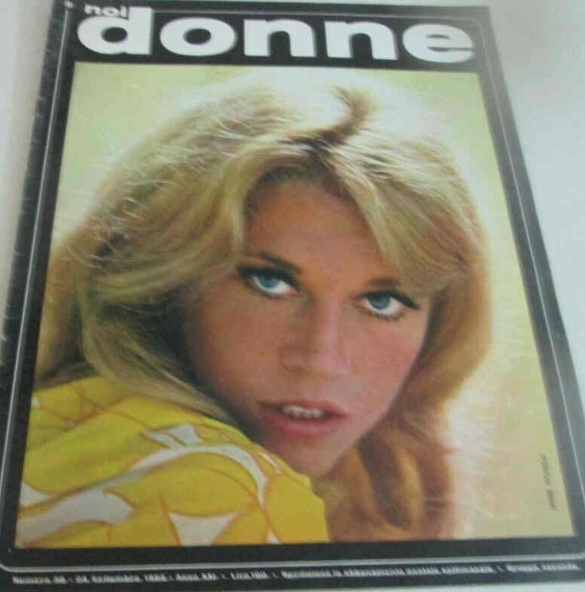 NOI DONNE magazine side cover 24 September 1966