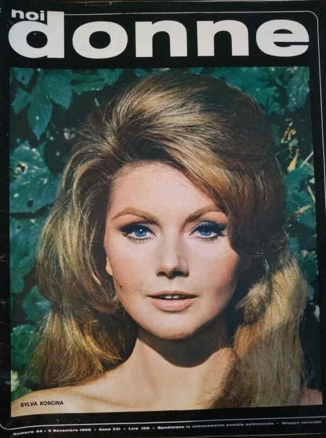 NOI DONNE magazine side cover Issue 44 5 November 1966