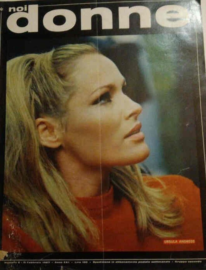 NOI DONNE magazine side cover Issue 6 11 February 1967