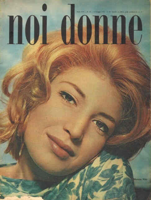 NOI DONNE magazine side cover Issue 24 15 June 1961