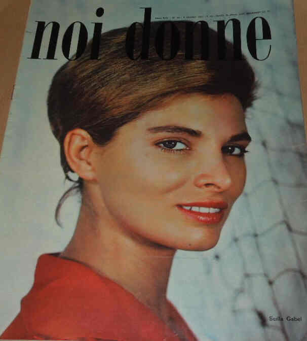 NOI DONNE magazine side cover Issue 40 8 October 1961