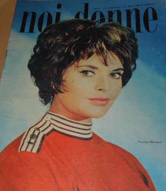 NOI DONNE magazine side cover Issue 50 17 December 1961