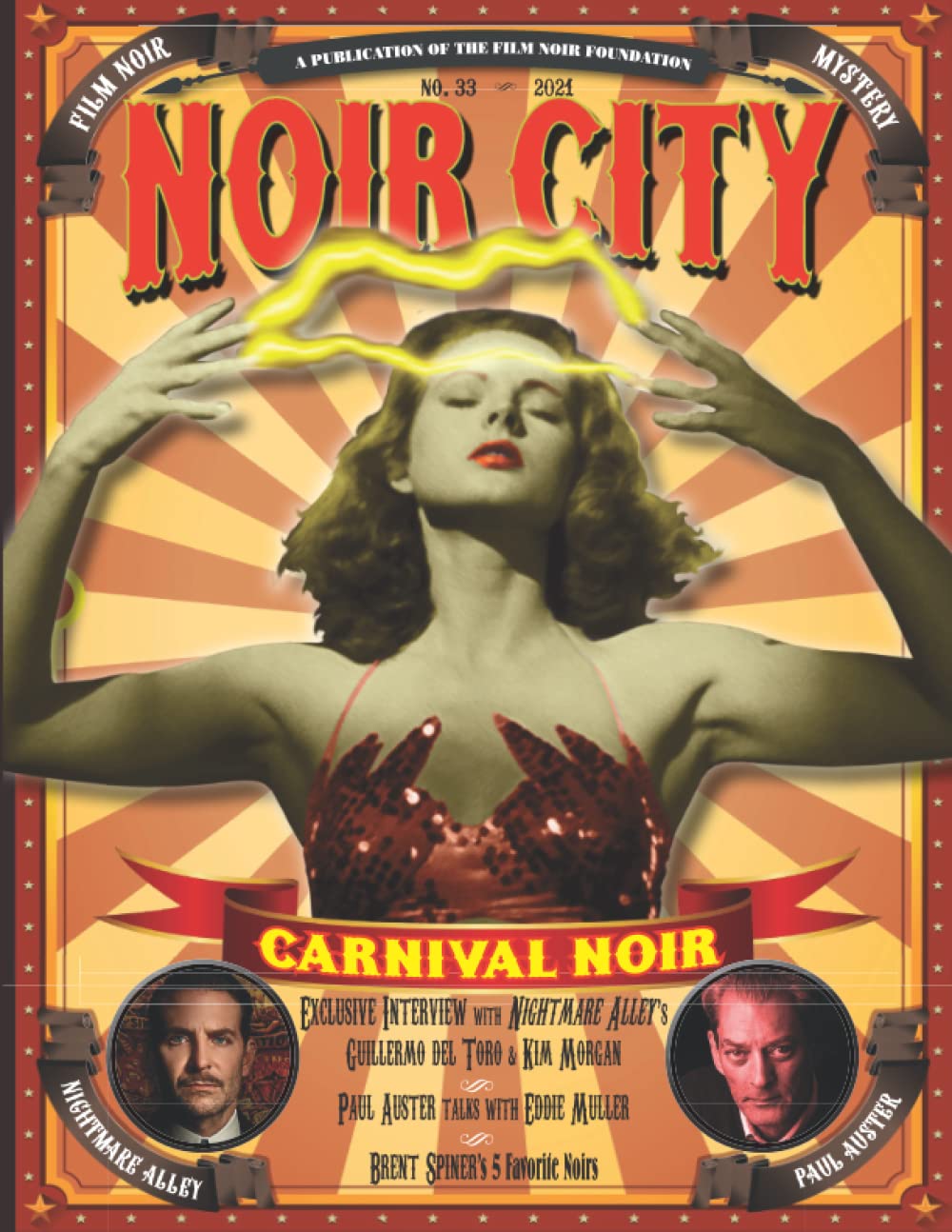 NOIR CITY magazine side cover Issue 33  2021