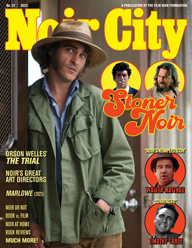 NOIR CITY magazine side cover Issue 37  May 2023