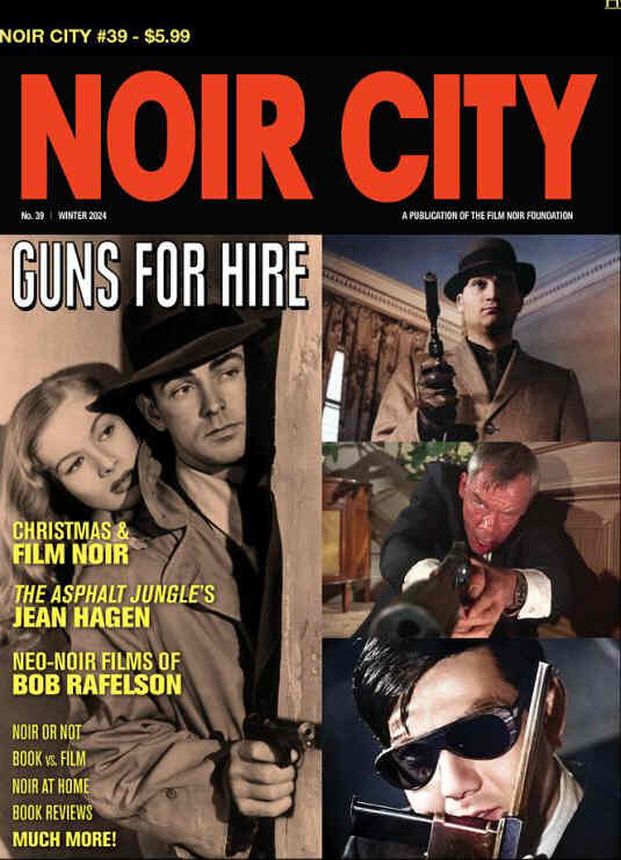 NOIR CITY magazine side cover Issue 39 Winter 2023