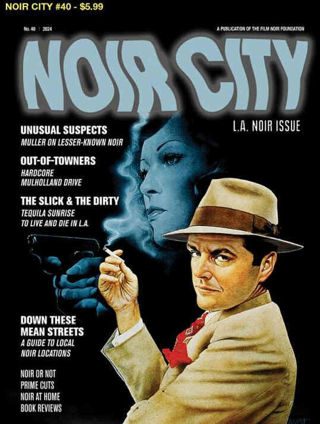 NOIR CITY magazine side cover Issue 40   2024
