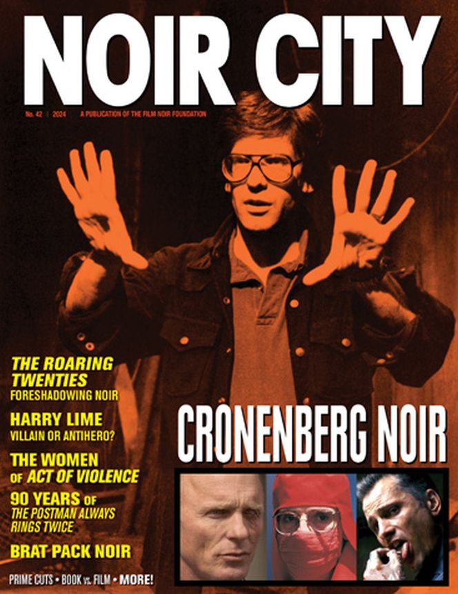 NOIR CITY magazine side cover Issue 42 Fall 2024