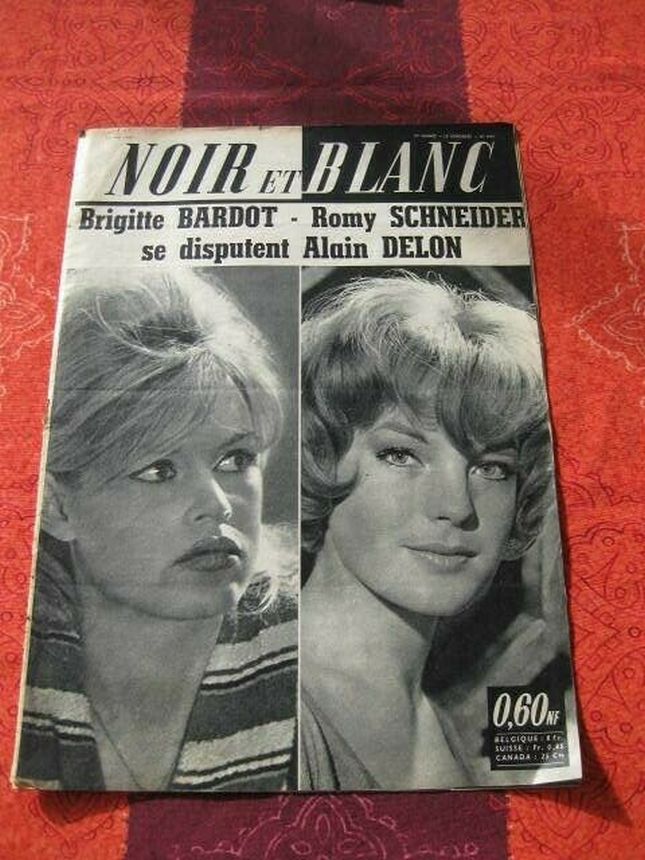 NOIR ET BLANC magazine side cover Issue 845 12 May 1961