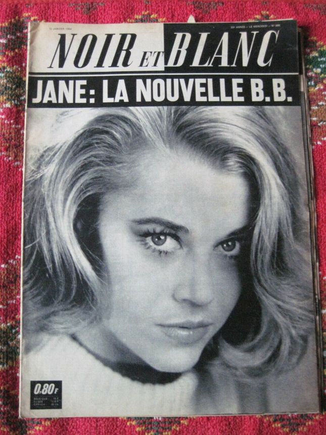 NOIR ET BLANC magazine side cover Issue 986 22 January 1964