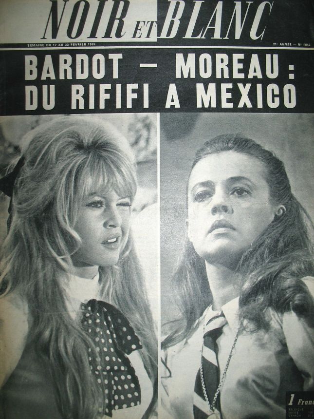 NOIR ET BLANC magazine side cover Issue 1042 17 February 1965
