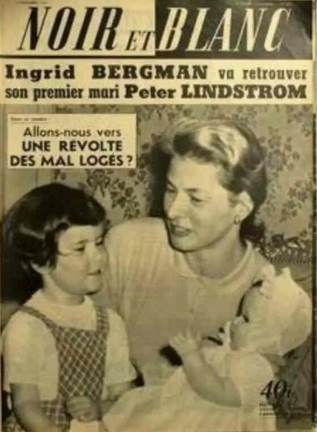 NOIR ET BLANC magazine side cover Issue 663 16 November 1957