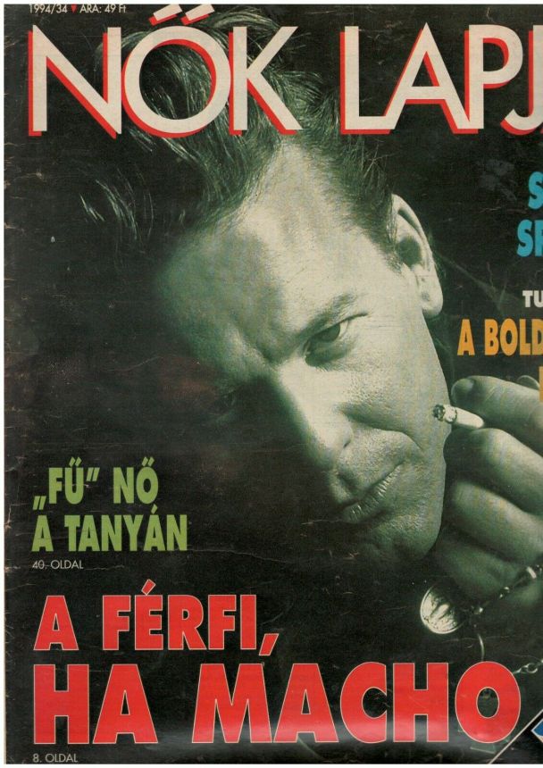 NOK LAPJA magazine side cover Issue 34   1994