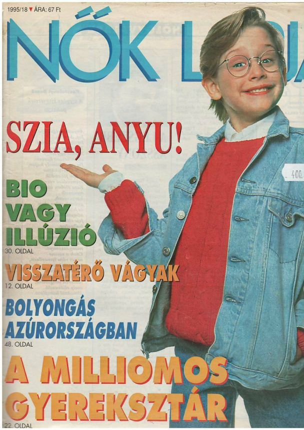 NOK LAPJA magazine side cover Issue 18   1995