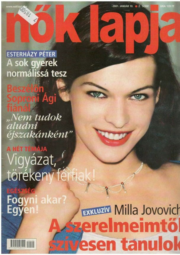 NOK LAPJA magazine side cover 10 January 2001