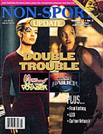 NON-SPORT UPDATE magazine side cover  Vol 12 # 3 June/July 2001