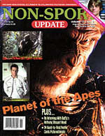 NON-SPORT UPDATE magazine side cover  Vol 12 # 4 August/September 2001