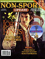 NON-SPORT UPDATE magazine side cover  Vol 12 # 6 December 2001