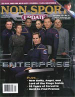 NON-SPORT UPDATE magazine side cover  Vol 13 # 4 August/September 2002