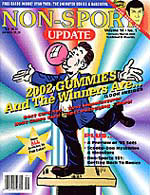 NON-SPORT UPDATE magazine side cover  Vol 14 # 1 February/March 2003