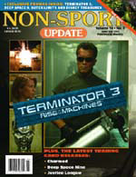 NON-SPORT UPDATE magazine side cover  Vol 14 # 3 June/July 2003