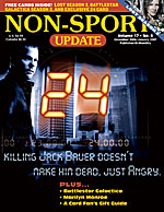 NON-SPORT UPDATE magazine side cover  Vol 17 # 6 December 2006