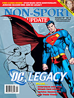 NON-SPORT UPDATE magazine side cover  Vol 18 # 4 August/September 2007