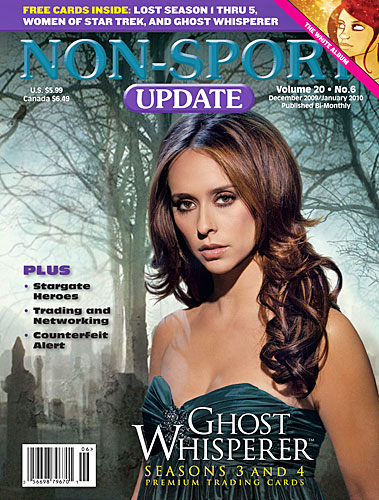 NON-SPORT UPDATE magazine side cover  Vol 20 # 6 December 2009