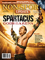 NON-SPORT UPDATE magazine side cover  Vol 23 # 1 February/March 2012