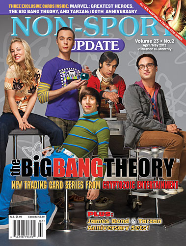 NON-SPORT UPDATE magazine side cover  Vol 23 # 2 April/May 2012