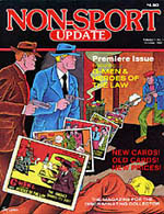 NON-SPORT UPDATE magazine side cover  Vol 1 #1  1990