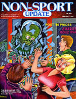 NON-SPORT UPDATE magazine side cover  Vol 2 # 1 January-March 1991