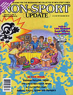NON-SPORT UPDATE magazine side cover  Vol 3 # 3 July-September 1992