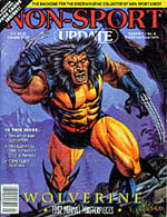 NON-SPORT UPDATE magazine side cover  Vol 3 # 4 October-December 1992