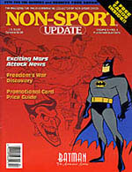 NON-SPORT UPDATE magazine side cover  Vol 4 # 4 October-December 1993