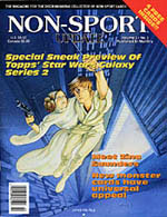 NON-SPORT UPDATE magazine side cover  Vol 5 # 2 April/May 1994