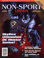 NON-SPORT UPDATE magazine side cover  Vol 5 # 3 June/July 1994