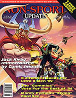 NON-SPORT UPDATE magazine side cover  Vol 5 # 6 December 1994