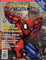 NON-SPORT UPDATE magazine side cover  Vol 6 # 1 February/March 1995