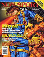 NON-SPORT UPDATE magazine side cover  Vol 6 # 6 December 1995